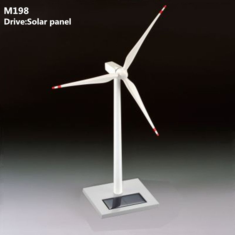 태양풍 발전기 풍차 모델 교육 책상 크리 에이 티브 선물 금속 장식 선물 기념 공예